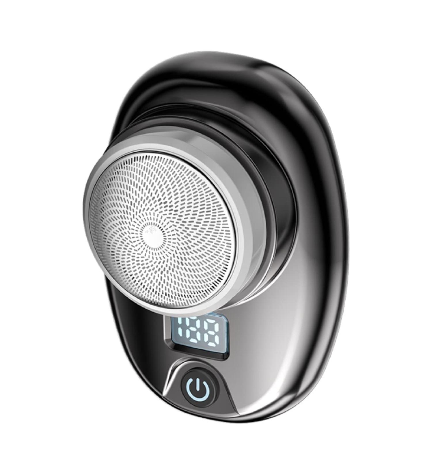 Portable Mini Electric Razor for Men - Waterproof USB Rechargeable Shaver (Gradual Black) - Buy Online on GoSupps.com