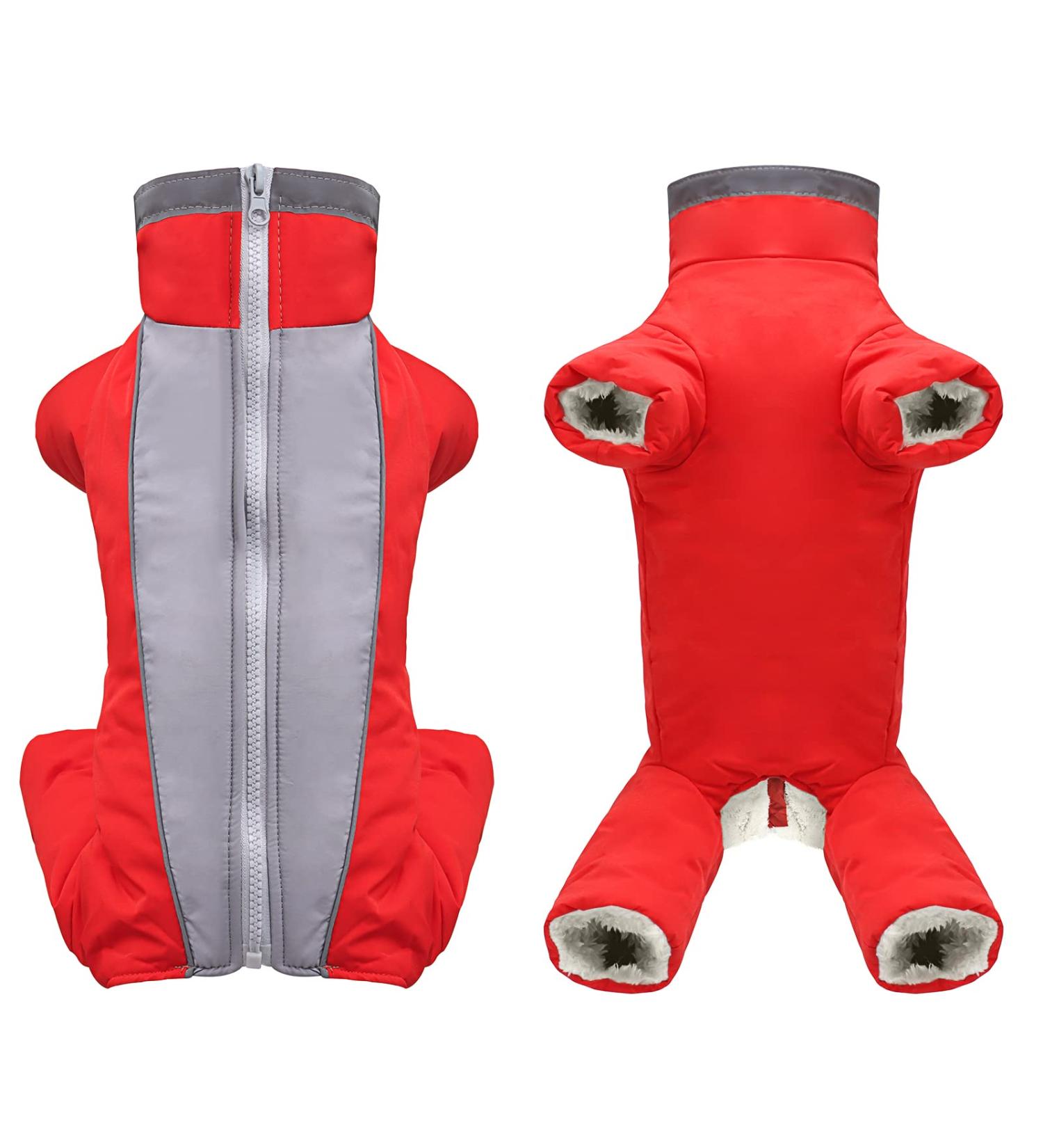 Dog Jacket | Waterproof Fleece Lined Winter Coat for Small Female Dogs | Warm Autumn & Winter Clothing - Buy Online on GoSupps.com