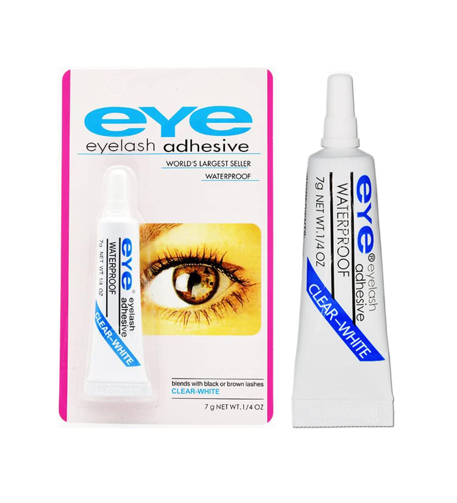 7g Super Hold Clear Eyelash Glue | Waterproof Formula for Lash Extensions - Buy Online on GoSupps.com