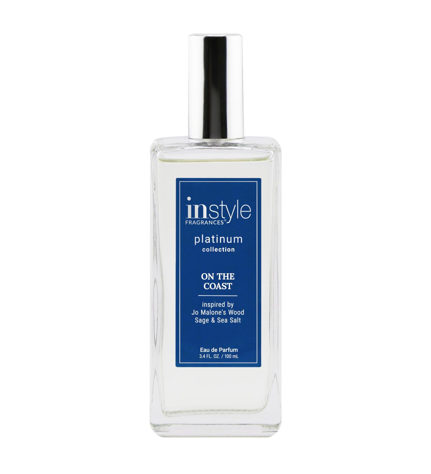 Instyle Fragrances: On the Coast Platinum Collection Premium Perfume for Women & Men Long-Lasting Vegan Great Gift - Buy Online on GoSupps.com