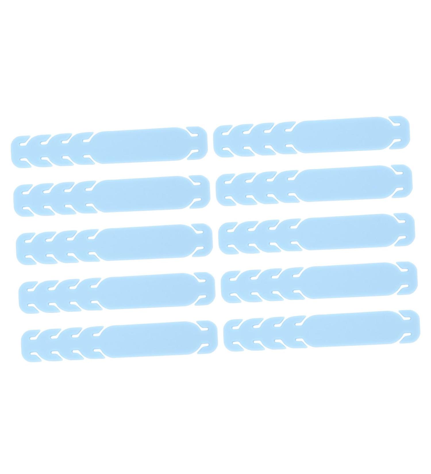Coolhiya 10 Pack Elastic Mask Band Buckle Holder for Glasses - Comfortable Mask Clip & Extension Cable for Ear Protection - Essential Mask Accessories - Buy Online on GoSupps.com