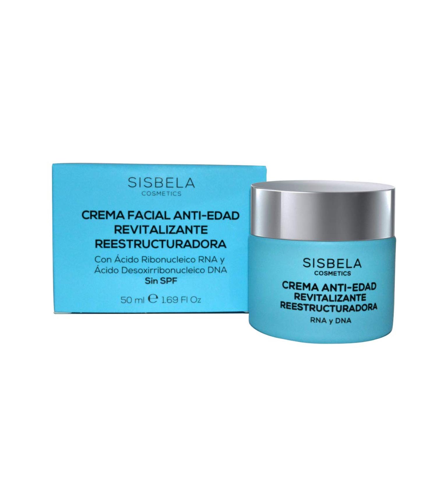 Sisbela Anti Aging Facial Moisturizer - Revitalizing Daily Cream with RNA & DNA | 1.70 Fl Oz - Global Shipping Available - Buy Online on GoSupps.com