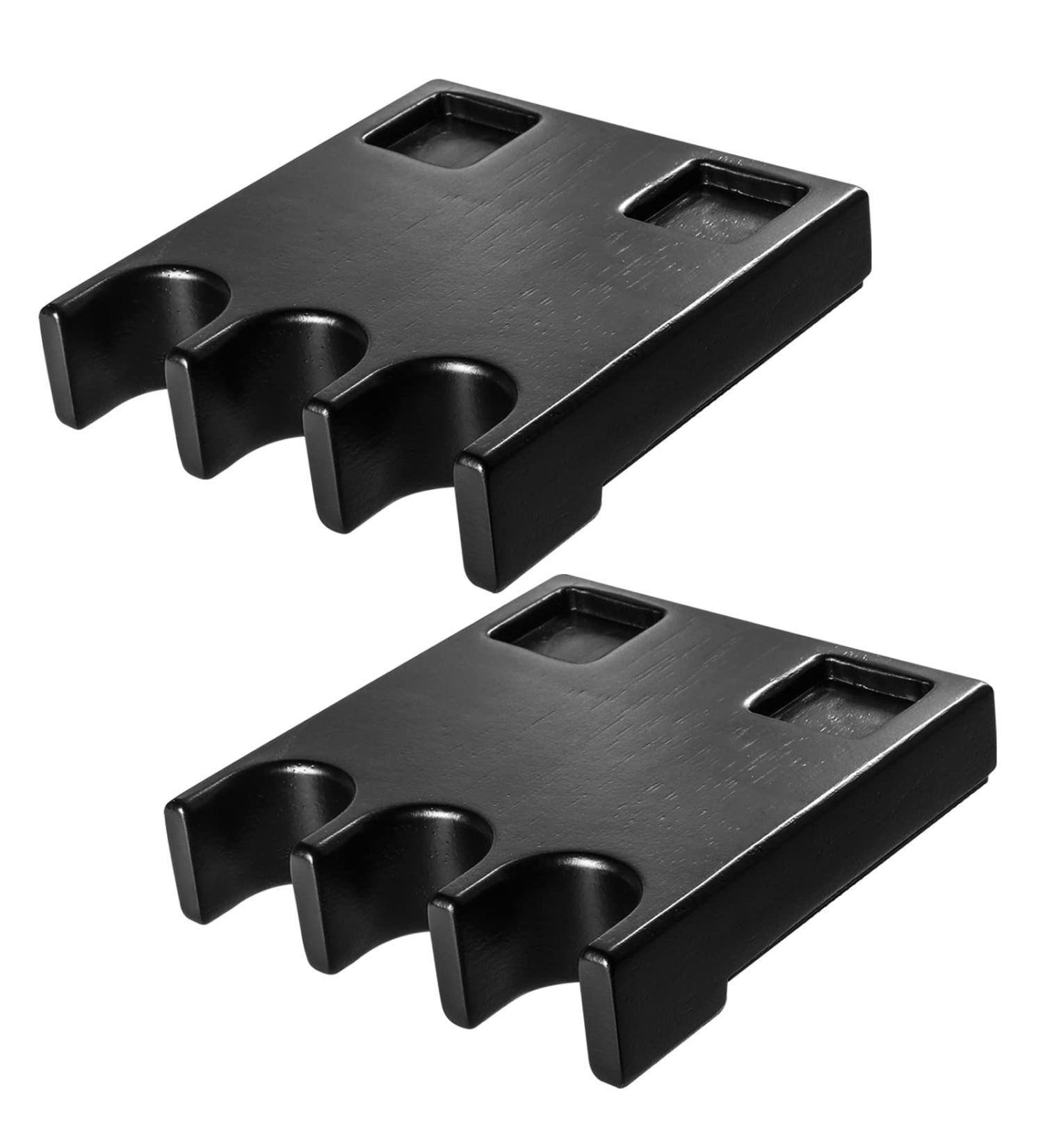SISIPAI LIFE Pool Stick Holder 2PC Cue Stick Holder - Solid Wood Pool Cue Accessories - Buy Online on GoSupps.com