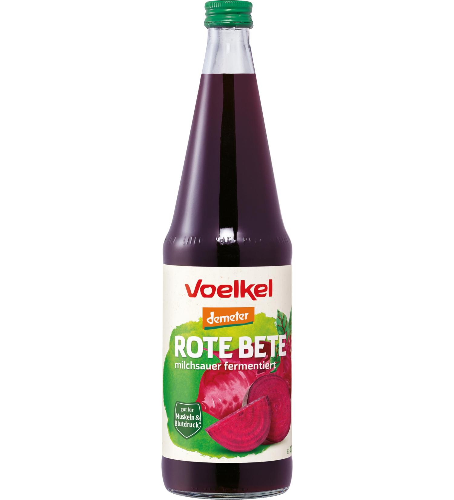 Voelkel Organic Beetroot Lactic Acid Fermented (6 x 0.70 l) 700 ml (Pack of 6)