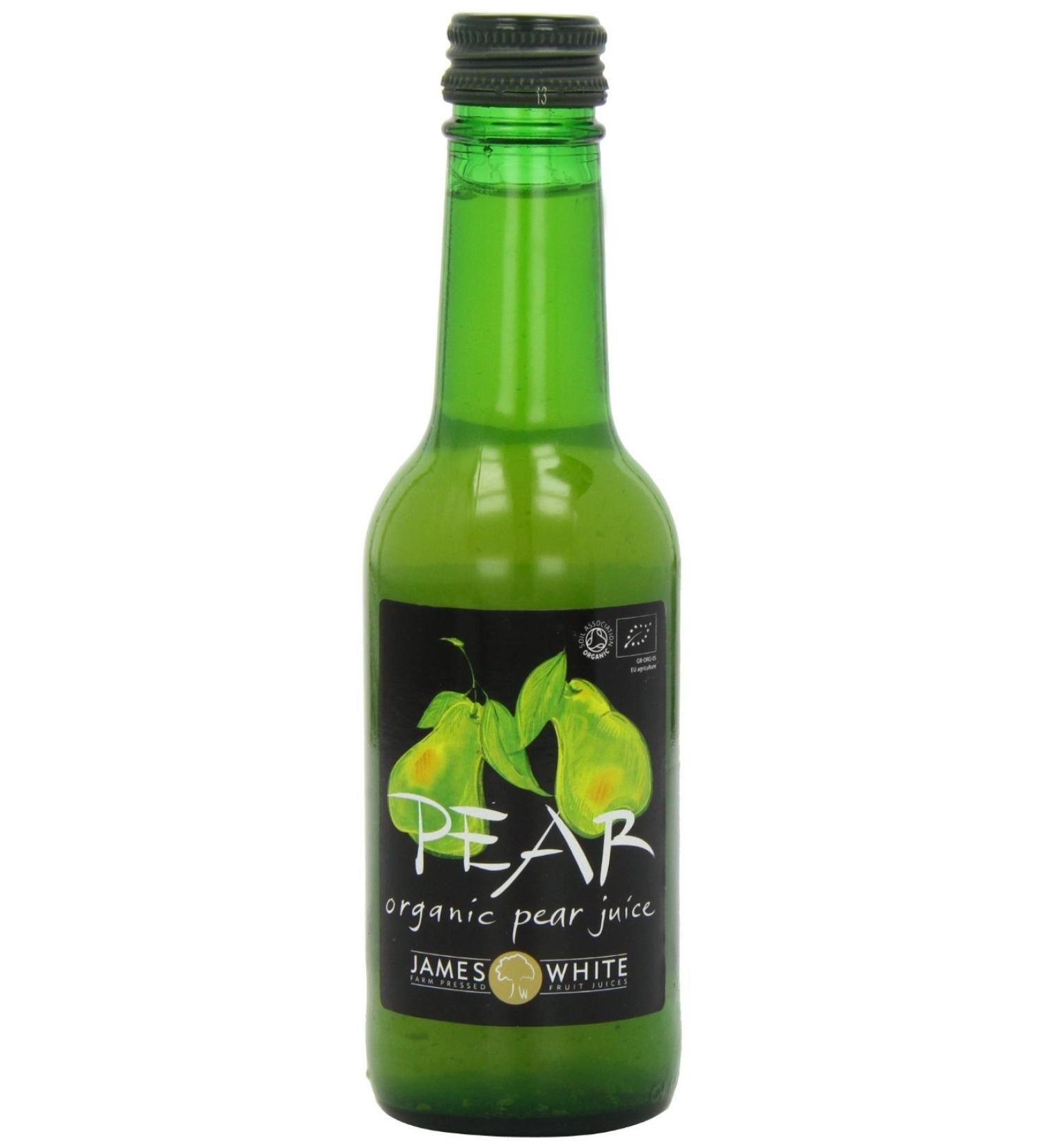 James White James White Organic Pear Juice - 6 x 250 ml