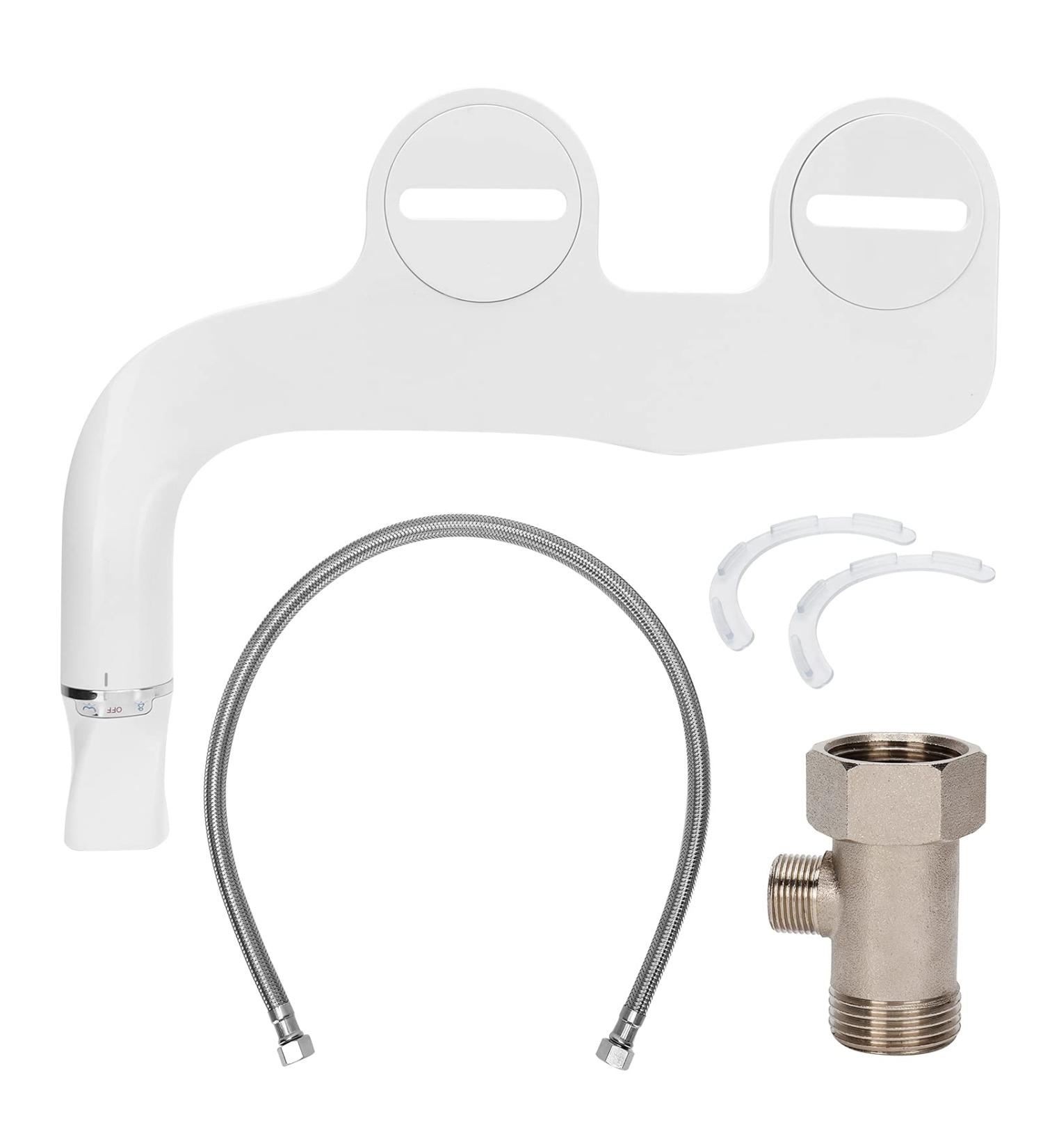 Double Jet Bidet Attachment - G7/8 Non-Electric Instant Heating & Self-Cleaning Jets for Ultimate Comfort - Buy Online on GoSupps.com