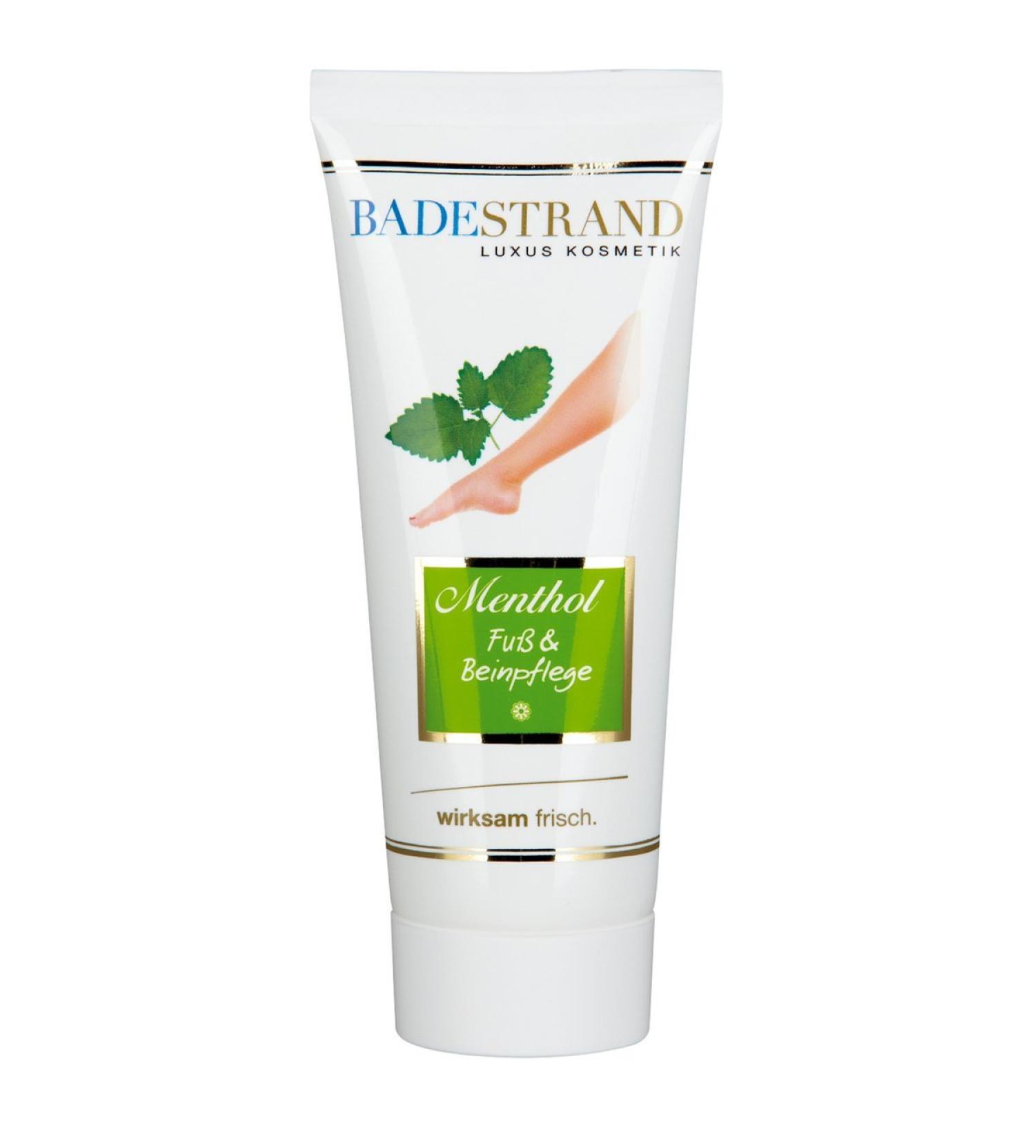 Buy Bathing Beach Menthol Foot Cream 100ml - Nourishing Soothing Relief for Tired Feet - International Shipping Available - Buy Online on GoSupps.com