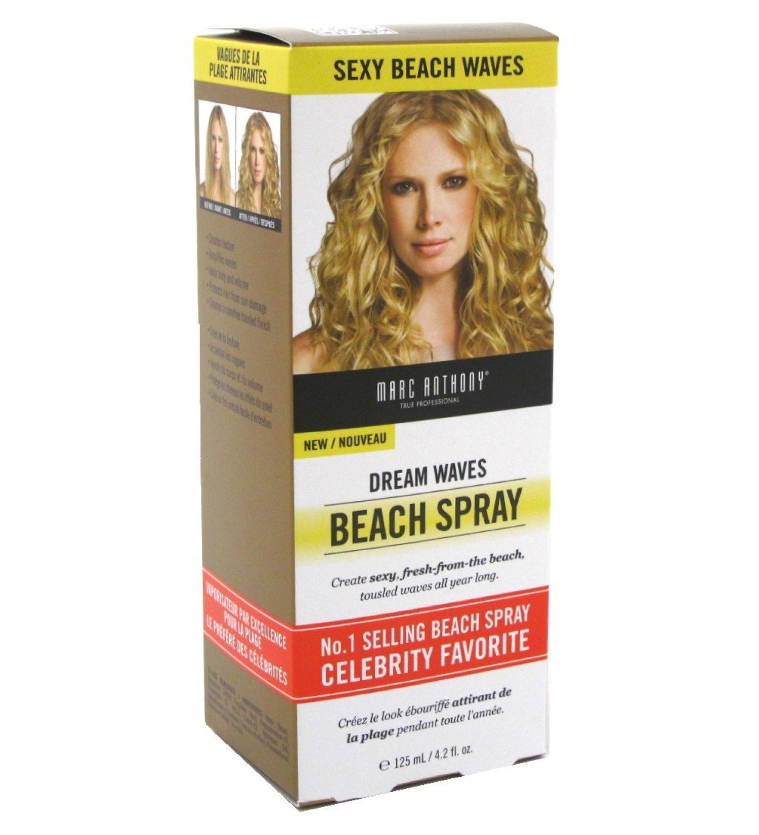 Marc Anthony Beach Waves Spray 4.2 Ounce (Boxed) (124ml) (3 Pack)