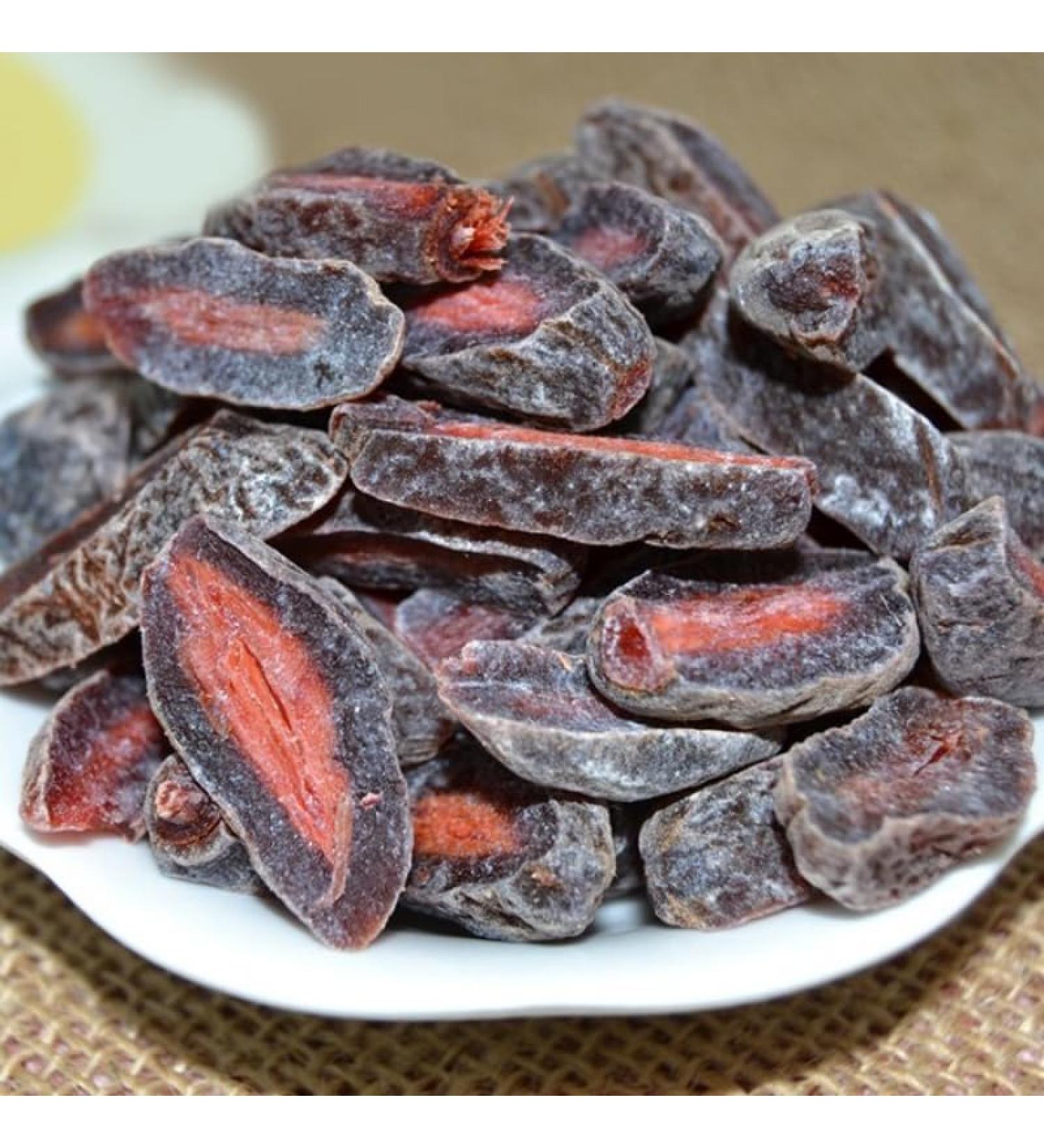 Instant peach strips nutritious dried fruits dried sour plum healthy sweet fruit snacks sour and sweet prunes preserved fruit snacks candies Chinese specialties side dishes (250g) - Buy Online on GoSupps.com