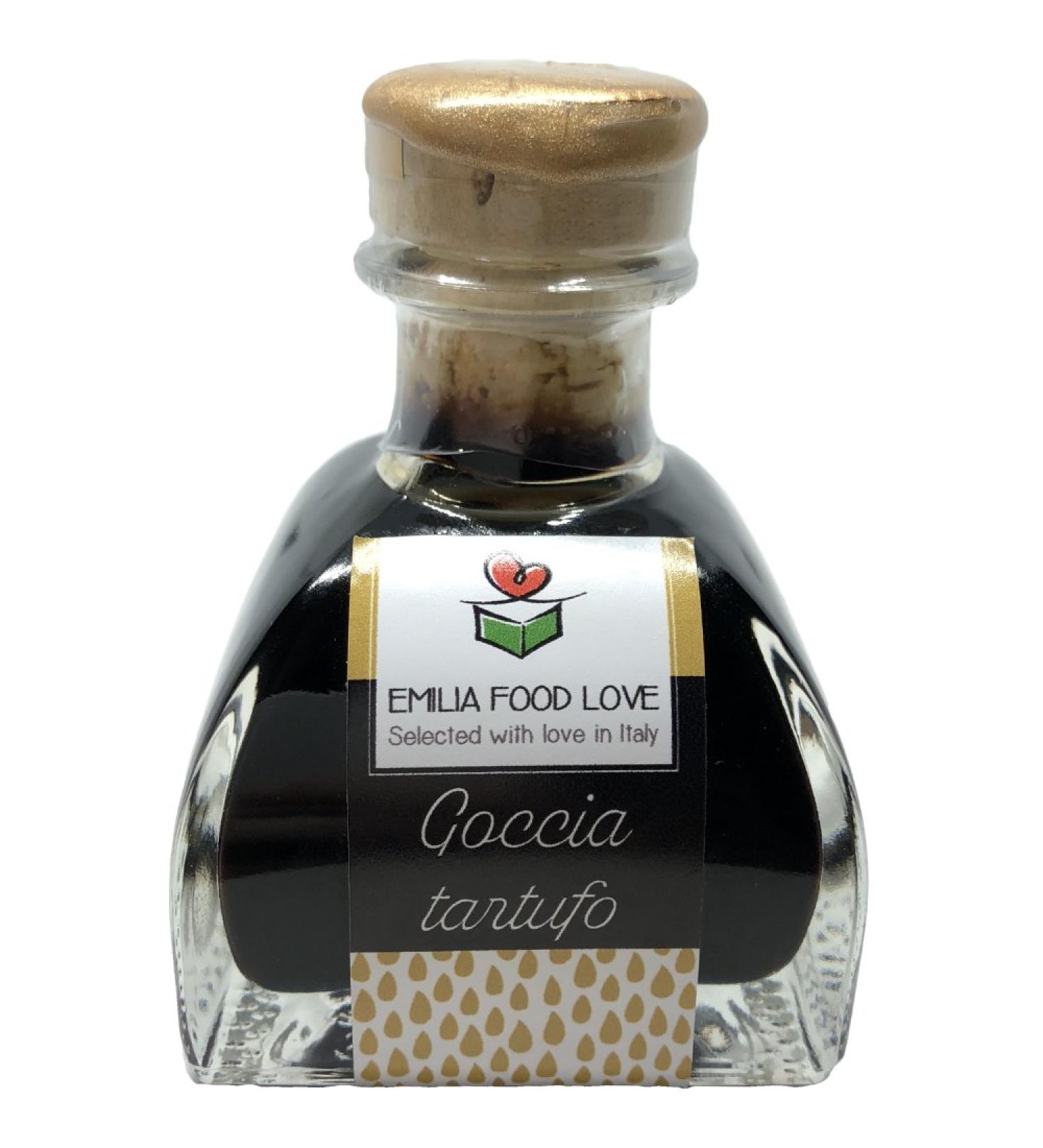 GOCCIA Tartufo - Balsamic White Truffle Dressing - EMILIA FOOD LOVE - Selected with love in Italy - Condimento Balsamico al Tartufo Bianco - Buy Online on GoSupps.com