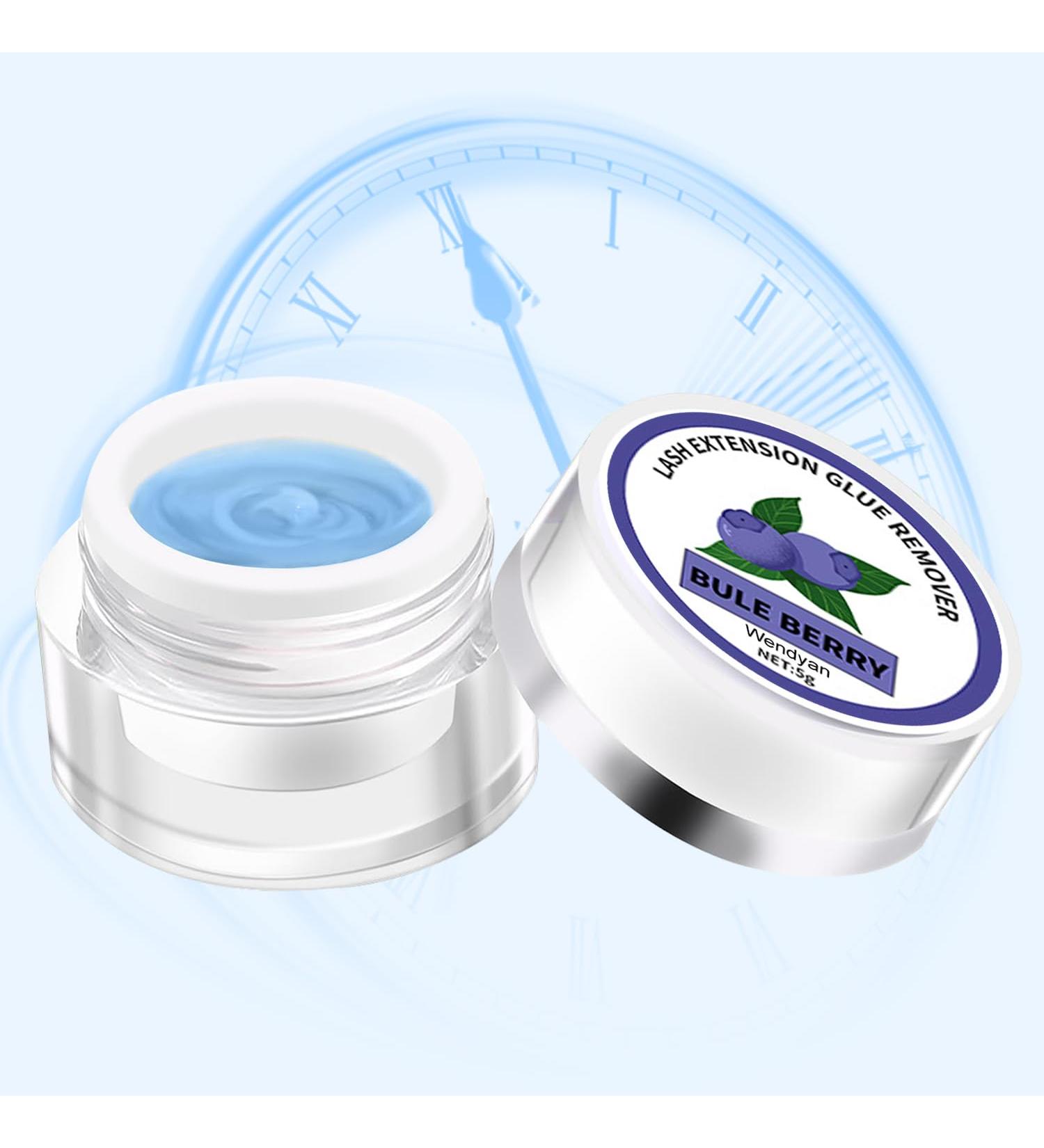 Eyelash Glue Remover 5ml - Powerful Low Irritation Formula for Sensitive Skin - Professional & Personal Use - Blueberry Scented - Buy Online on GoSupps.com