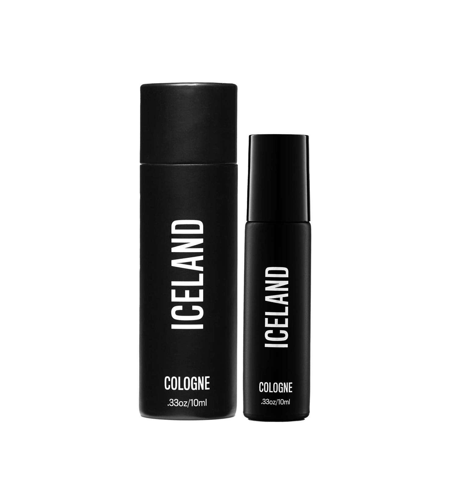 Iceland Rollerball Fragrance for Men and Women | An Elegant Woodsy and Subtly Sweet Fragrance with Hinoki Wood Neroli Leather Bergamot Cedar and Vanilla - 10mL Travel-Friendly Bottle - Buy Online on GoSupps.com