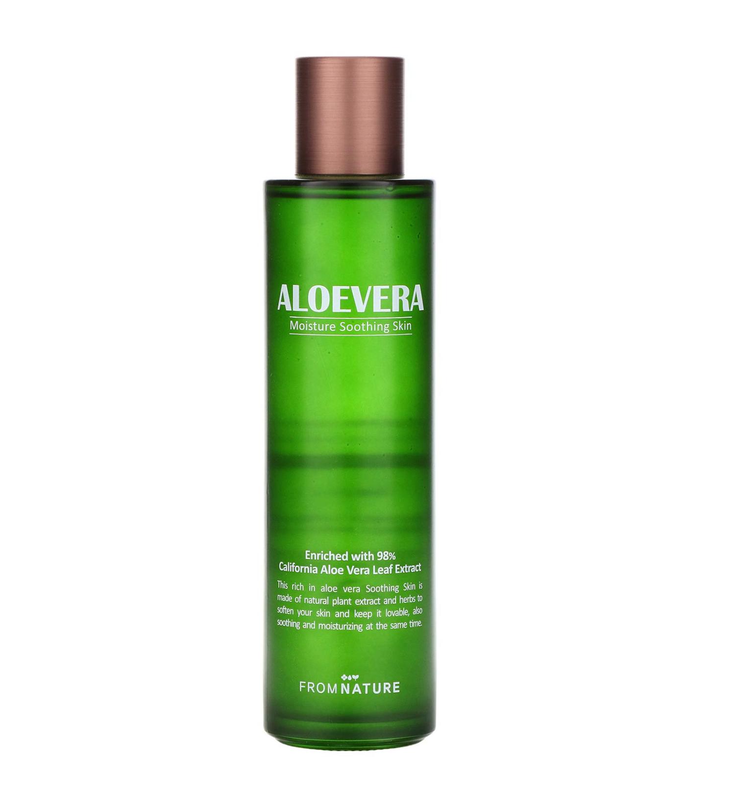 FromNature Aloe Vera 98% Moisture - Soothing Skin Gel 150ml | Hydration & Relief - Buy Online on GoSupps.com