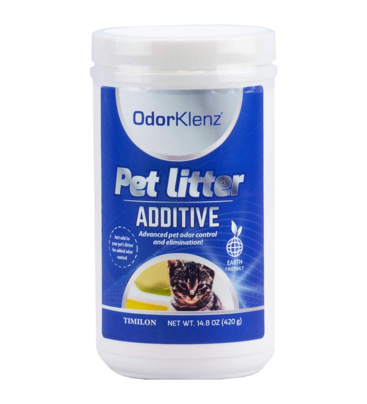 OdorKlenz Pet Litter Additive - 14.8 oz Powder | Pet Odor Neutralizer - Buy Online on GoSupps.com