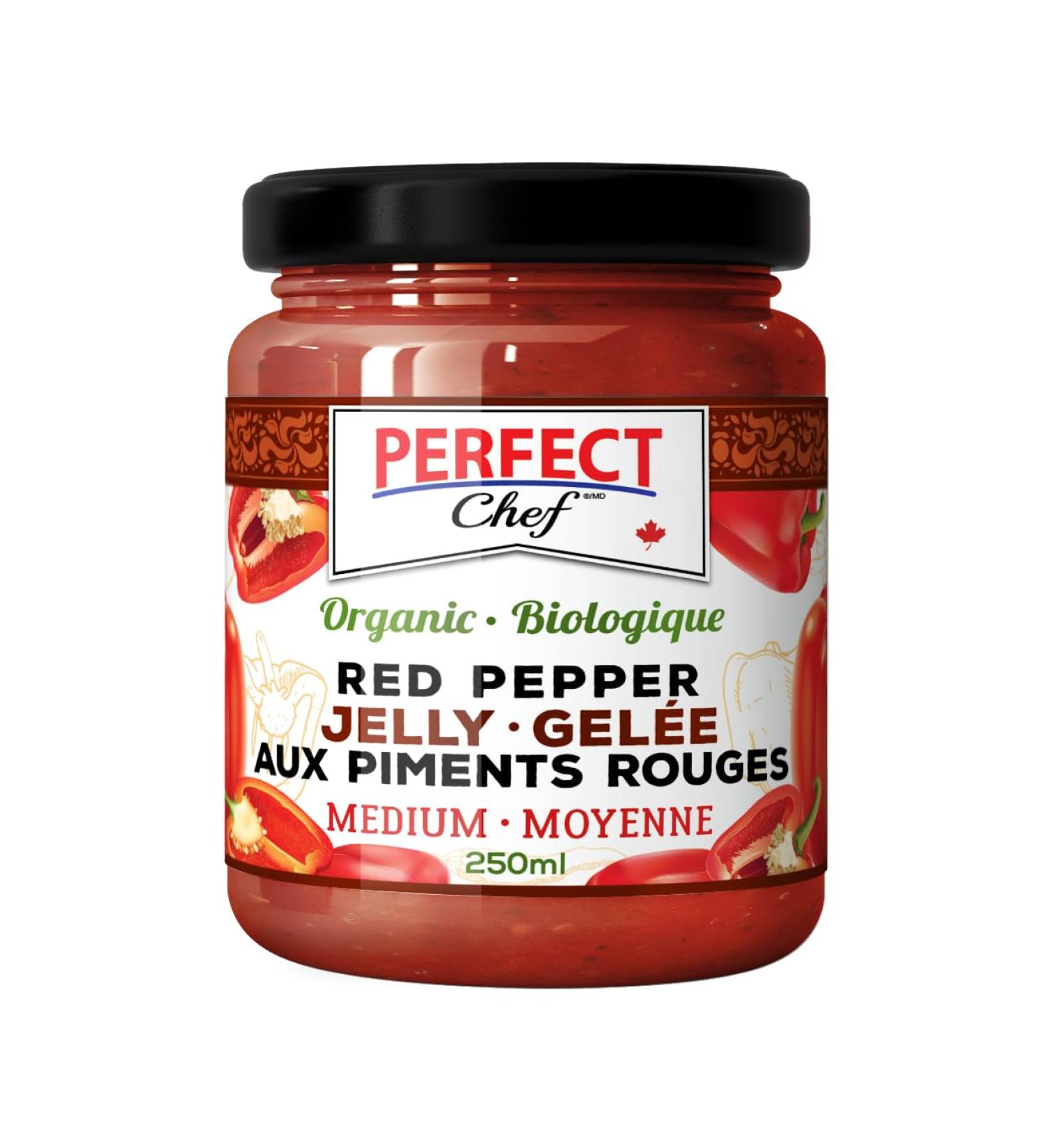 Perfect Chef Organic Red Pepper Jelly (12-Pack) 12 x 250ml - Buy Online on GoSupps.com