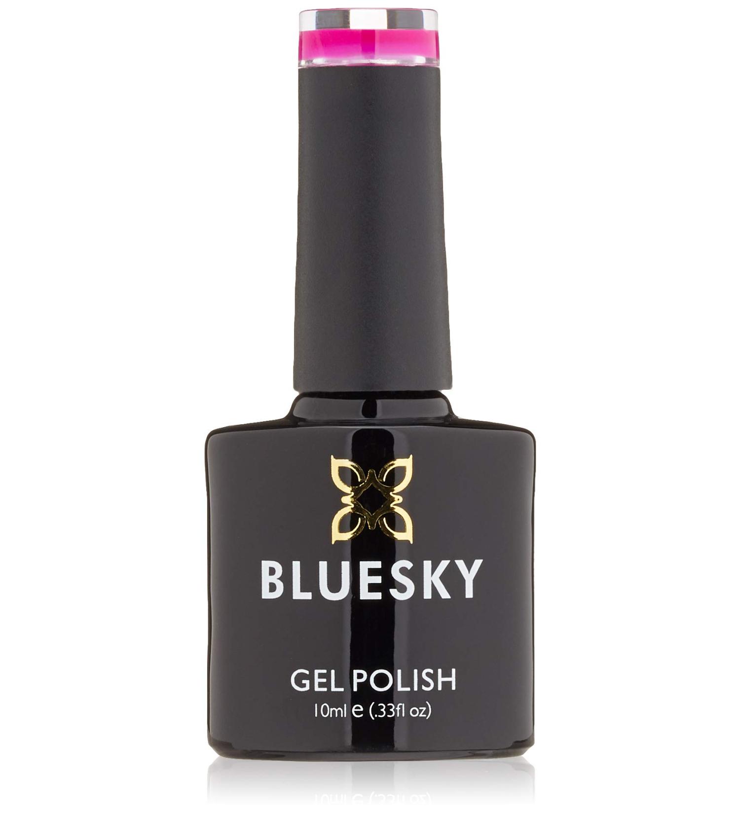 Bluesky Gel Nail Polish Temptation Bsh022 Bright Pink Long Lasting Chip Resistant 10 ml (Requires Drying Under UV LED Lamp) - Buy Online on GoSupps.com