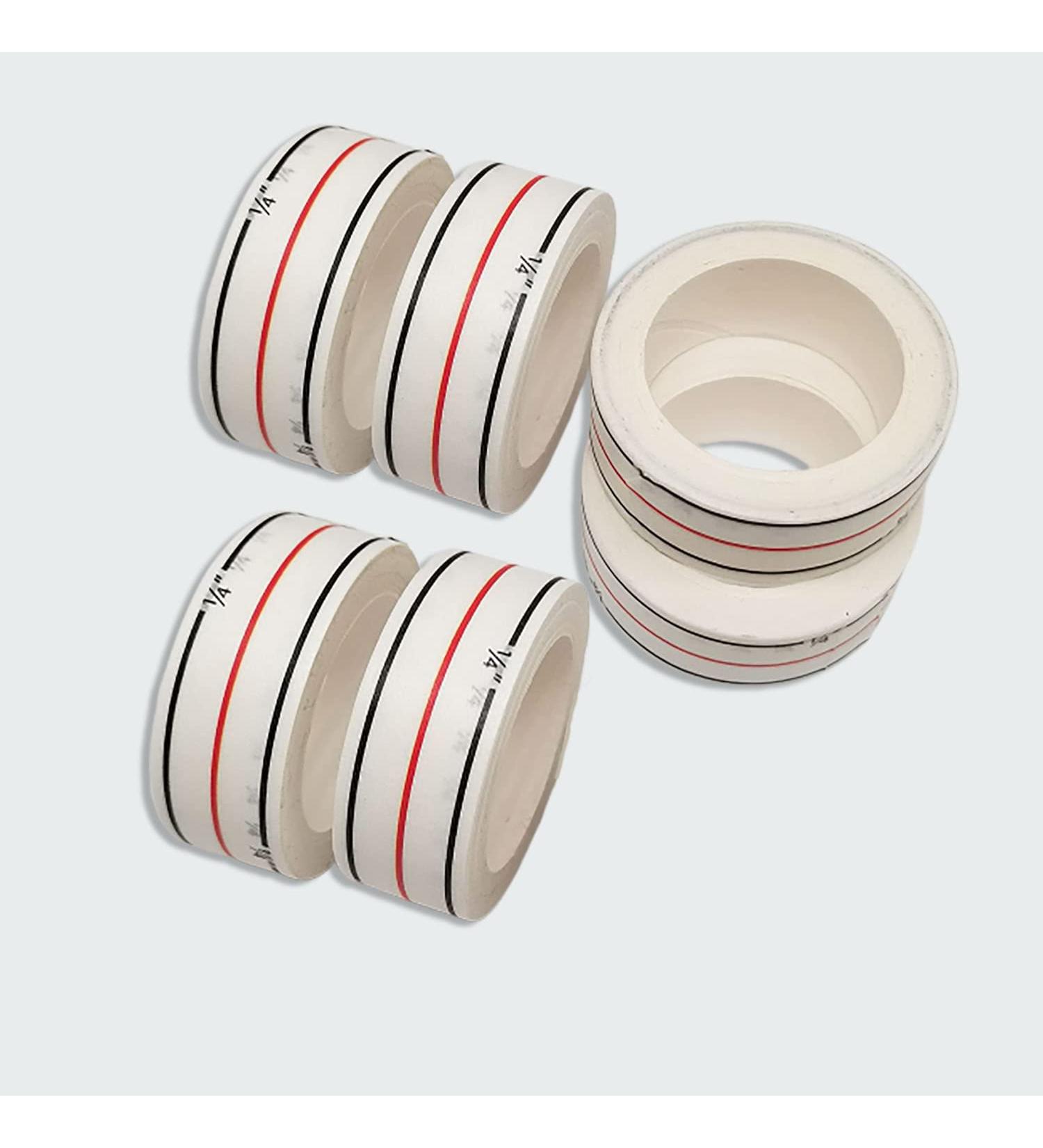 Bequilter 6 Rolls Diagonal Seam Tapes - Sewing Basting Tape for Straight & Diagonal Seams - Seam Guide for Machines - Buy Online on GoSupps.com