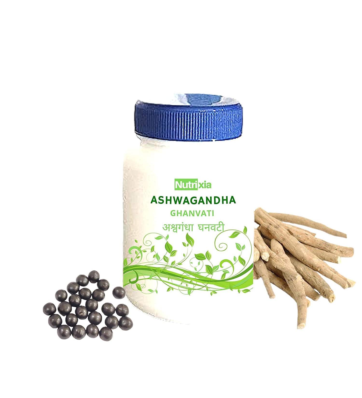 CROW AYURVEDIC ASHVAGANDHA GHANVATI ASHVAGANDHA GHAN VATI (250 GMS - 825 Tablets) - Buy Online on GoSupps.com