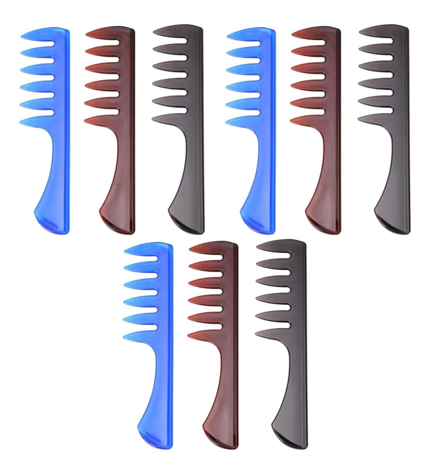 minkissy 9 Pcs Hair Spary Comb Hair Comb Fork Comb Hairdressing Accessories Man Massage Comb Oil Head Mx3pcs As Shownx3pcs - Buy Online on GoSupps.com