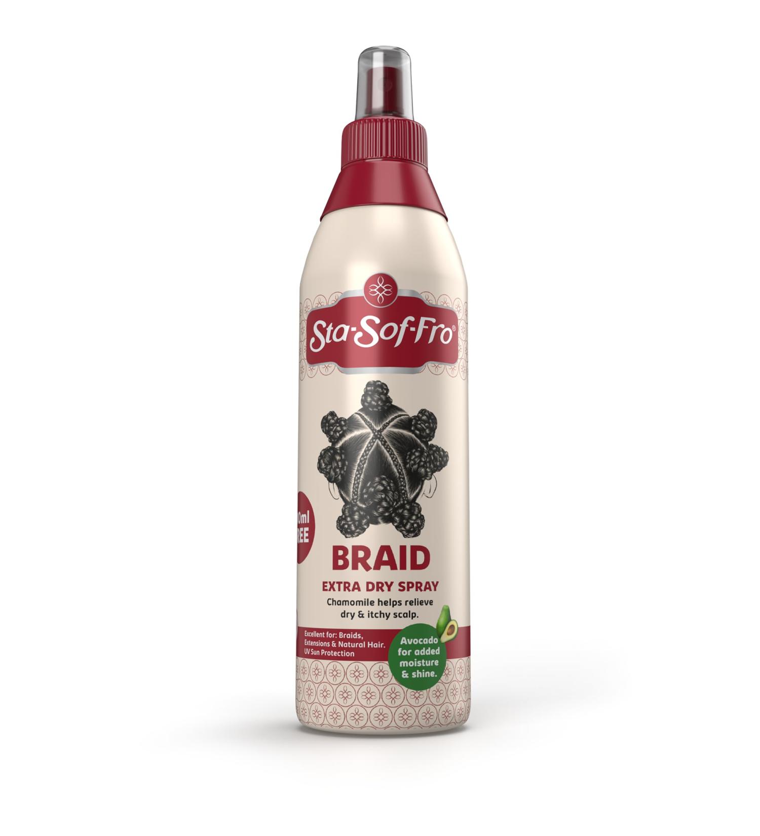 Sta-Sof-Fro BRAID Extra Dry Spray - 350mL