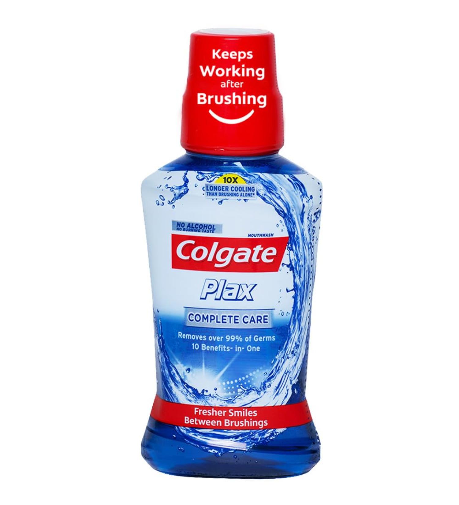 Colgate Plax Complete Care Mouthwash 250ml | Alcohol-Free No Burning Taste - Buy Internationally - Buy Online on GoSupps.com