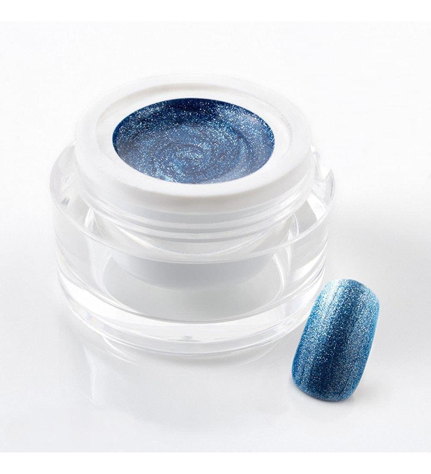 5 ml exclusive UV color gel/colour gel/glitter gel - in Glitter Pearl Sky