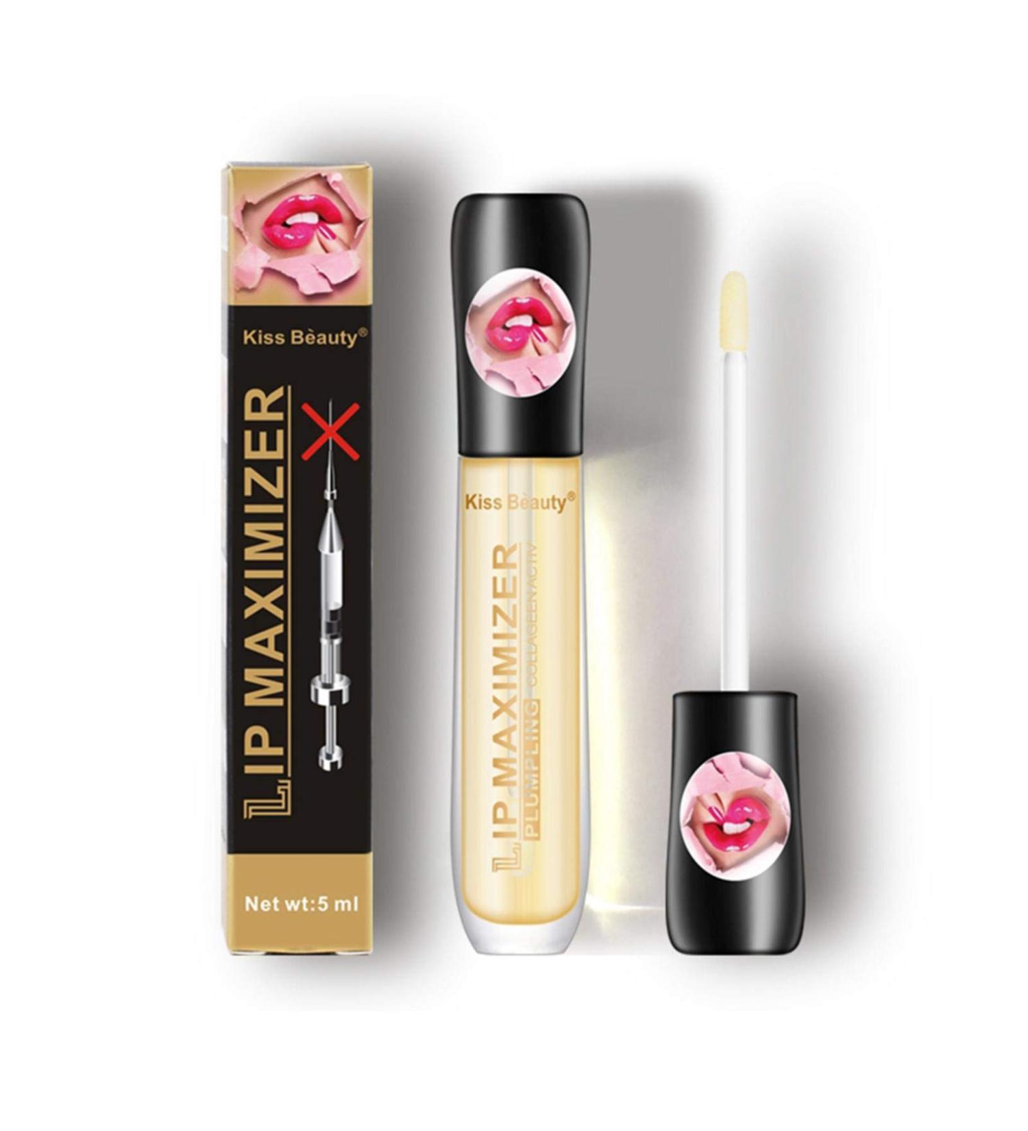 Shiny & Nourishing Lip Gloss - High Shine Moisturizing Lip Plumper for Full-Looking Lips | Natural Makeup & Transparent Lip Oil - Buy Online on GoSupps.com