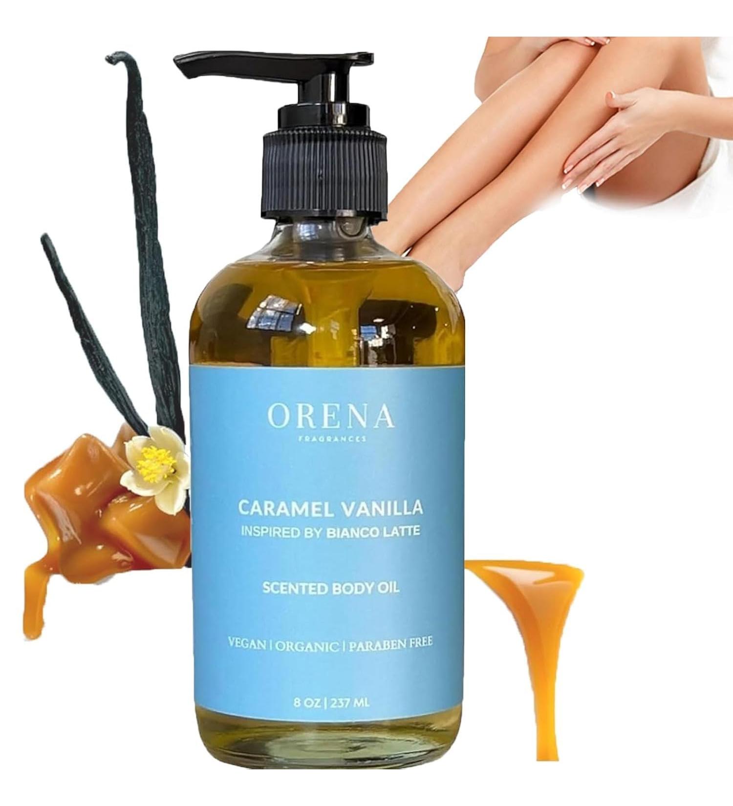 kumosaka Orena Body Oil Caramel Vanilla Orena Caramel Vanilla Body Oil Orena Body Oil Orena Body Oil Vanilla Orena Fragrances Body Oil Orena Scented Body Oil (1 piece) - Buy Online on GoSupps.com