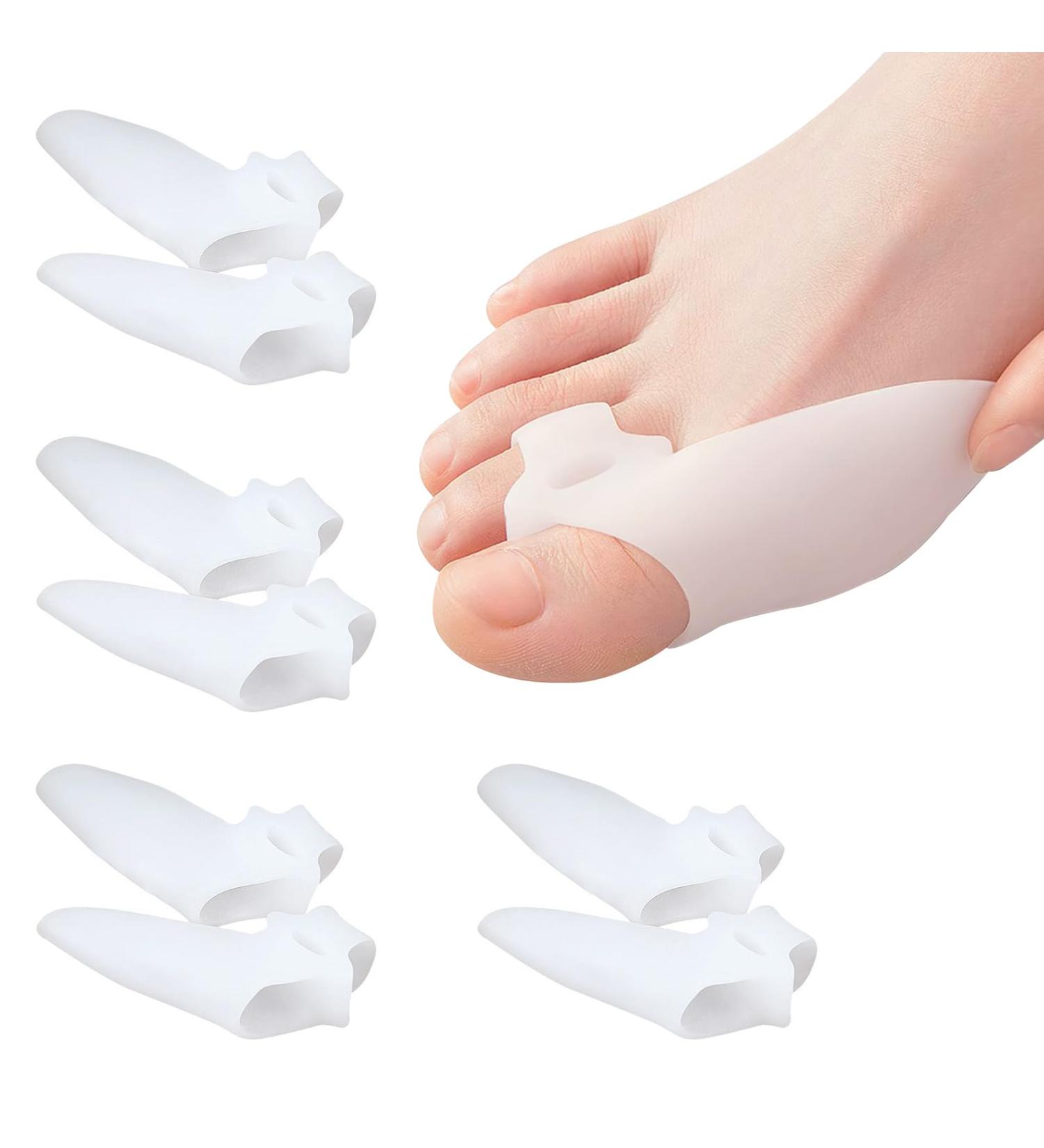 Vinmooog Hallux Valgus Toe Spreader - Silicone Bale Toe Corrector for Pain Relief & Toe Separation - Buy Online on GoSupps.com