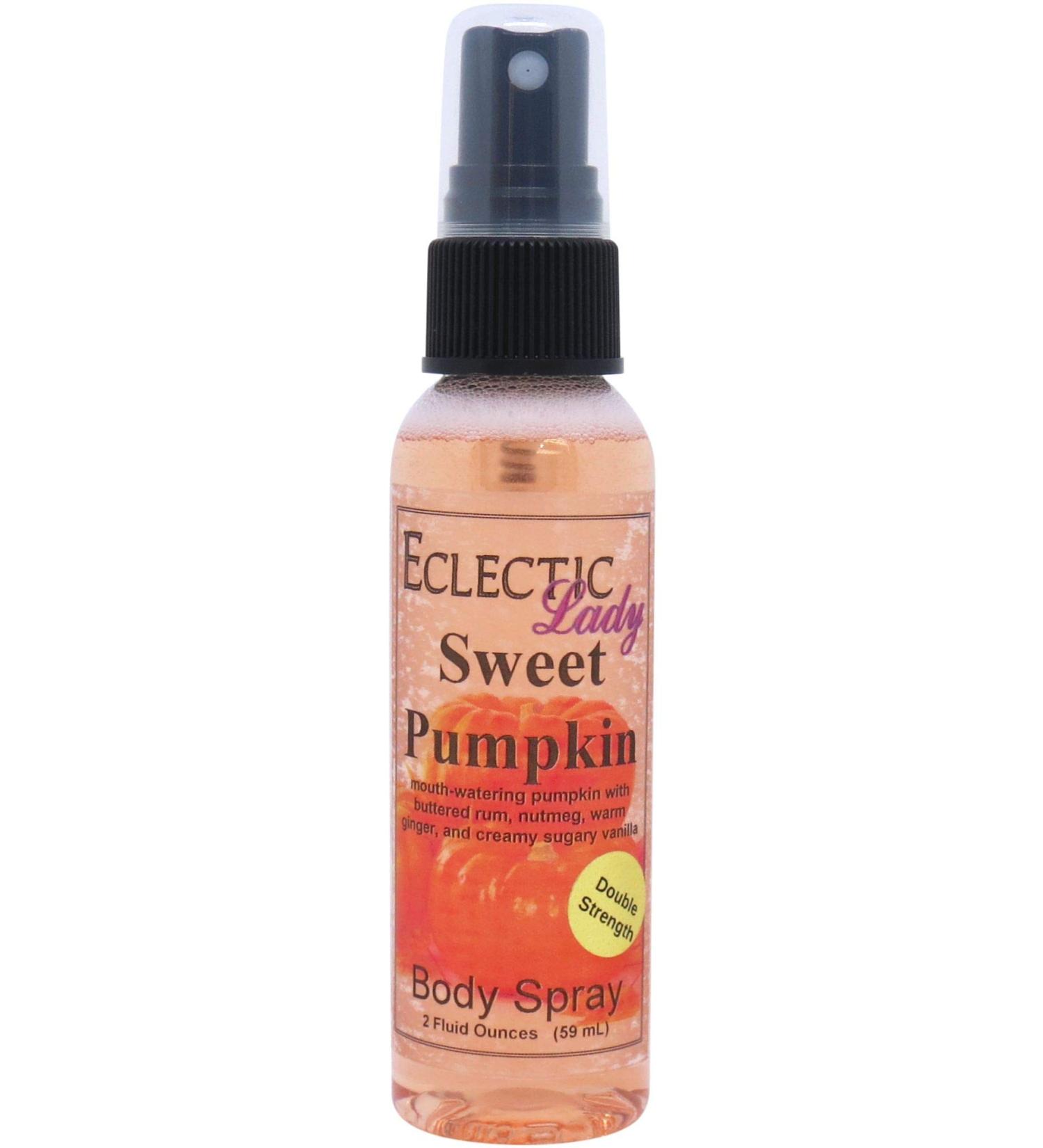 Sweet Pumpkin Body Spray (Double Strength) 2 ounces Body Mist for Women with Clean Light & Gentle Fragrance Long Lasting Perfume with Comforting Scent for Men & Women Cologne with Soft Subtle - Buy Online on GoSupps.com