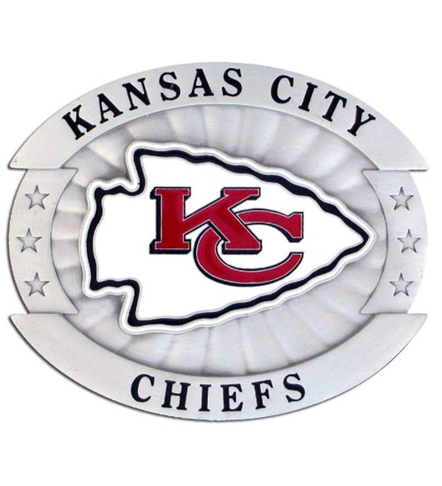 Siskiyou Sports Kansas City Chiefs Men's Oversized Fan Belt Buckle - Buy Online on GoSupps.com