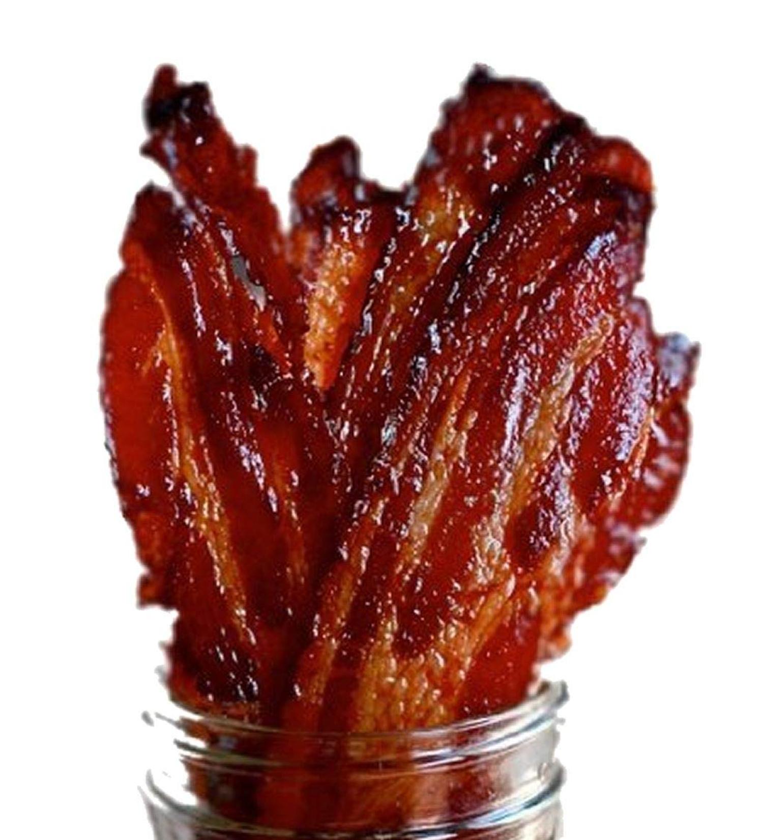 Brown Sugar Bacon Jerky - Sweet & Savory Candied Bacon Snack - Buy Online on GoSupps.com