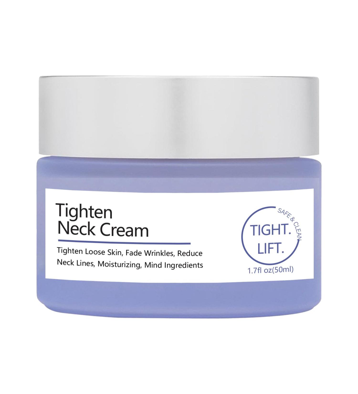 Neck Firming Cream - Anti-Wrinkle Moisturizer for Smooth Tight Skin | Reduce Fine Lines & Wrinkles (1.7 oz - Buy Online on GoSupps.com