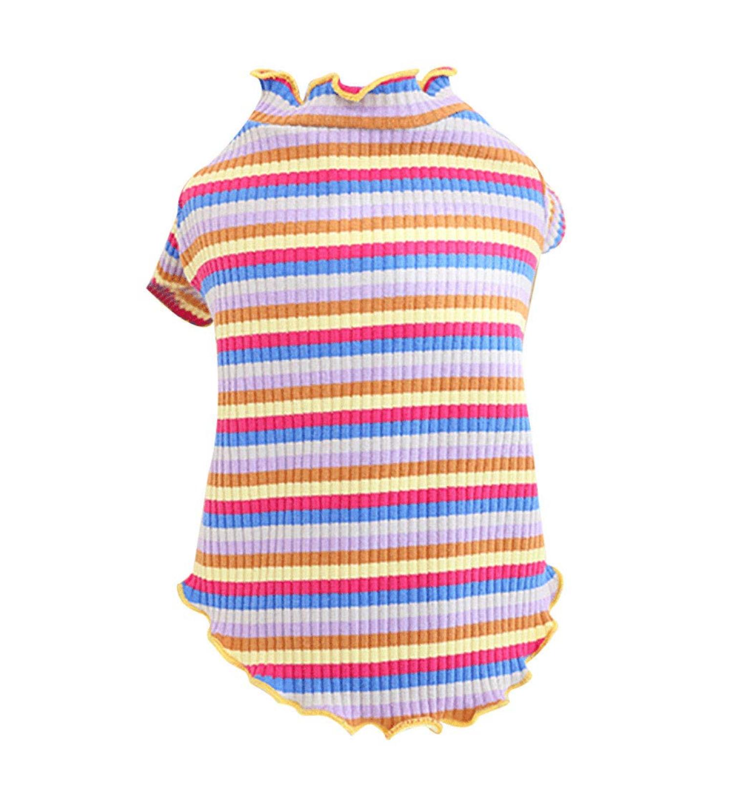 Buy AMAONE Chihuahua Dog Coat - Stylish Knitted Jacket with Bowknot for Small Dogs - Multicolor XXL Pet Clothing - Buy Online on GoSupps.com