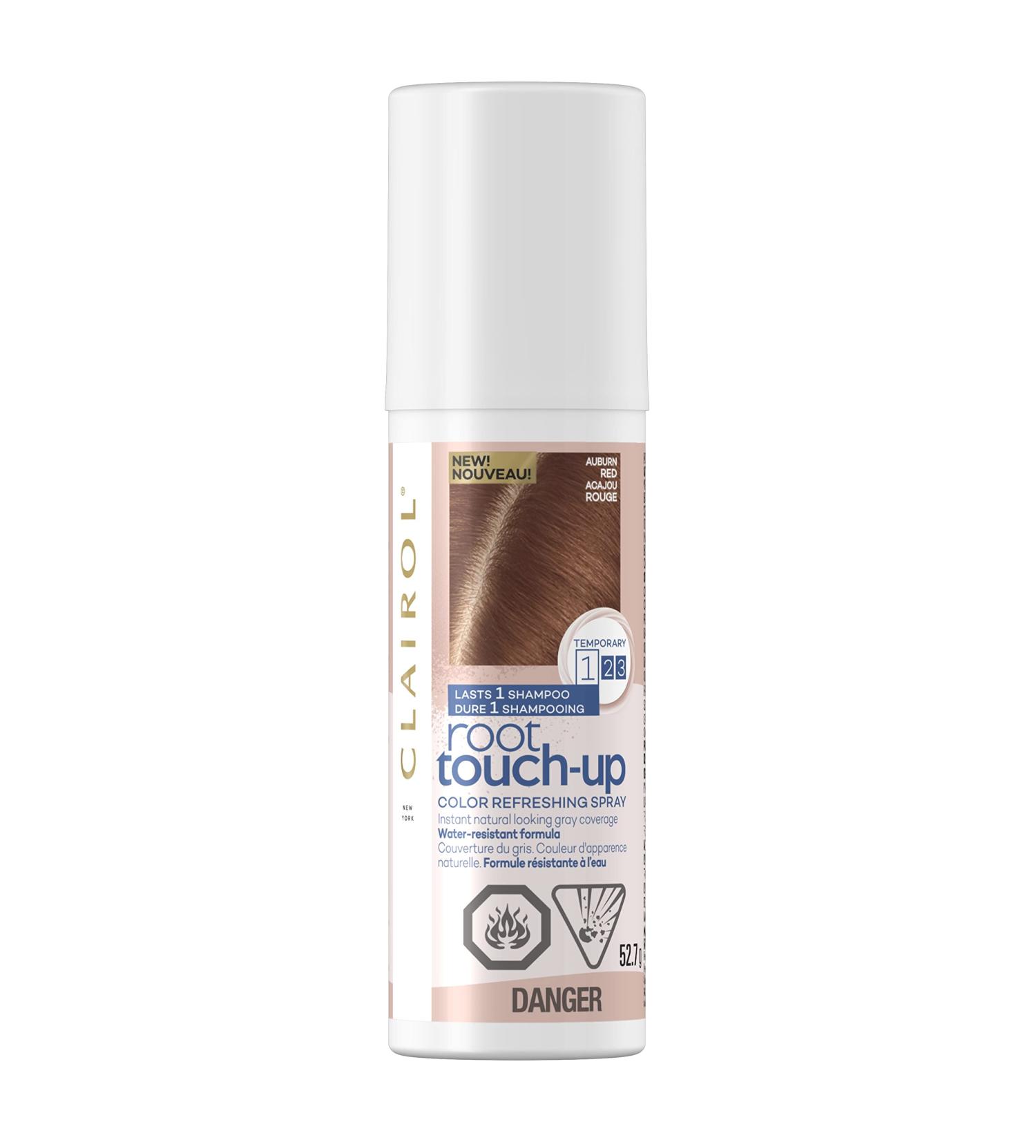 Clairol Root Touch-Up Temporary Hair Coloring Spray Red Hair Color 1 Count Auburn Red