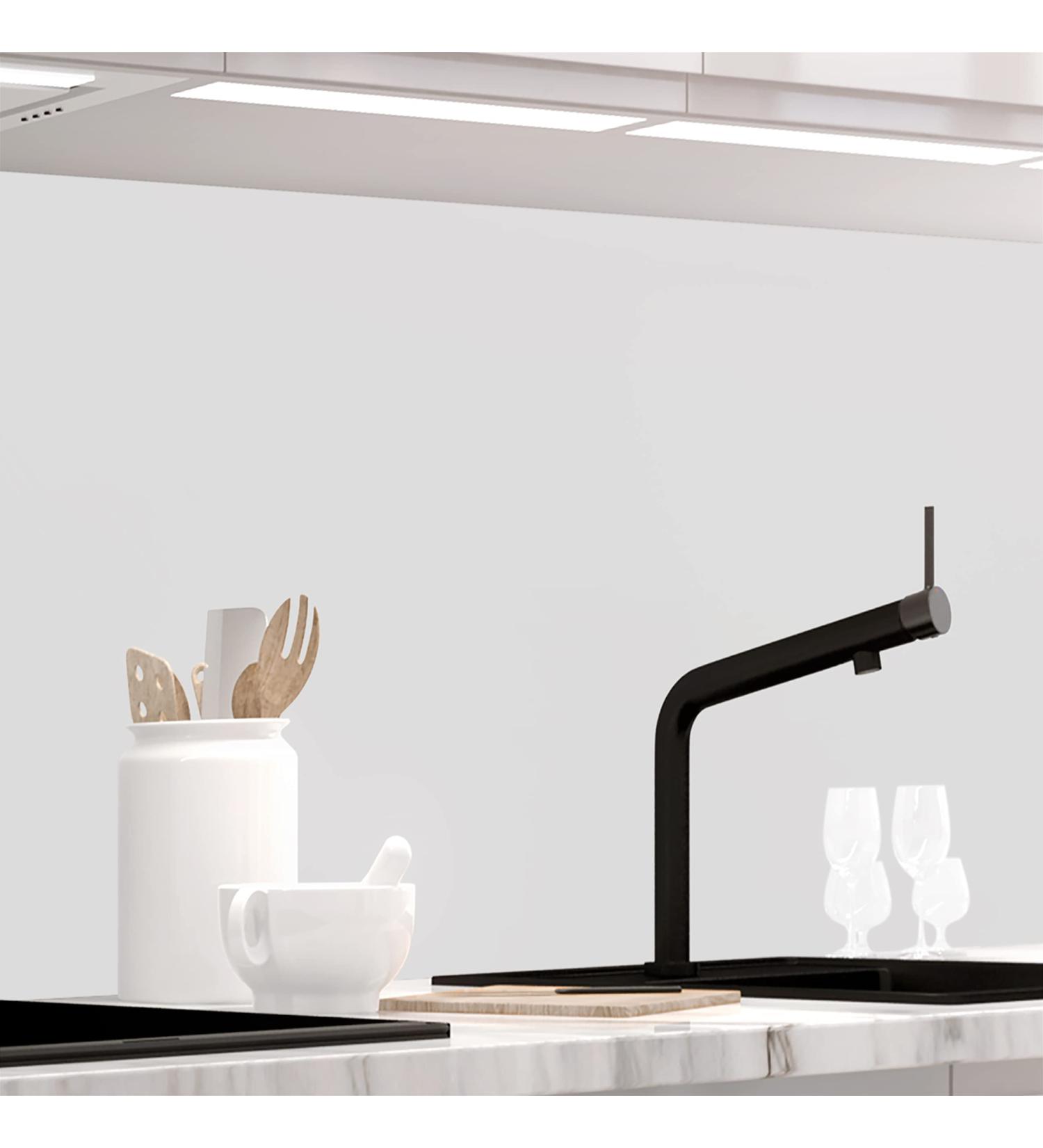 Premium Self-Adhesive Kitchen Wall Stickers - Pure White 60x280cm | Durable PET Material Perfect for Every Surface - Buy Online on GoSupps.com