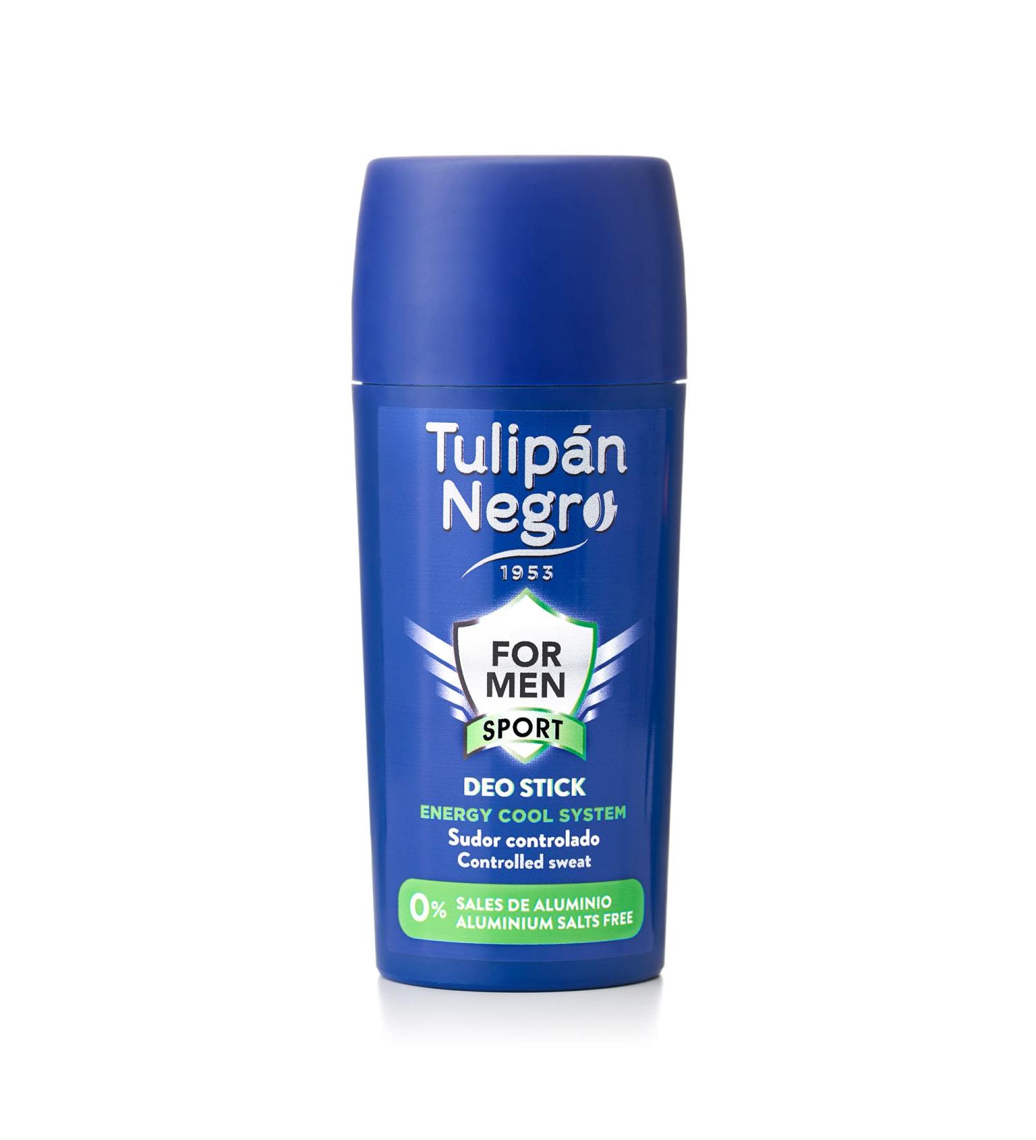 Tulip n Negro Deodorant Stick for Men - 75ml | Long-Lasting Scent | Shop Internationally - Buy Online on GoSupps.com