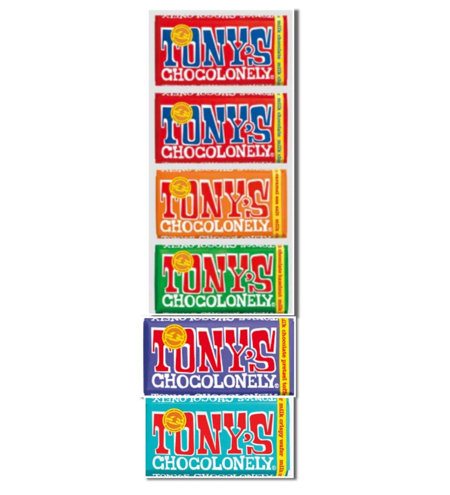 Mix Tony's Chocolonely Chocolate Tasty And Twisty Treat Gift Hamper For Birthday Christmas Sold By Kidzbuzz (4)