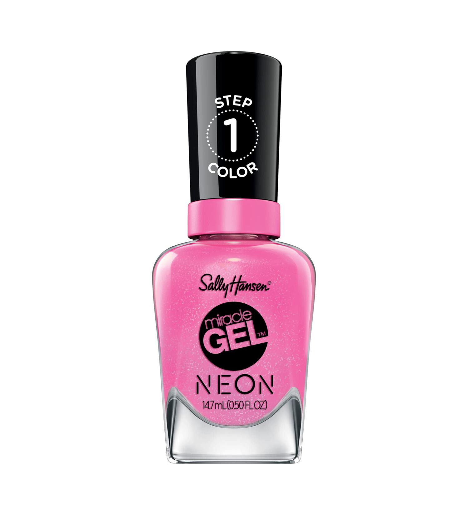 Sally Hansen Miracle Gel Neon Collection - 876 Floresc Pink 0.5 Fl Oz - Buy Online on GoSupps.com