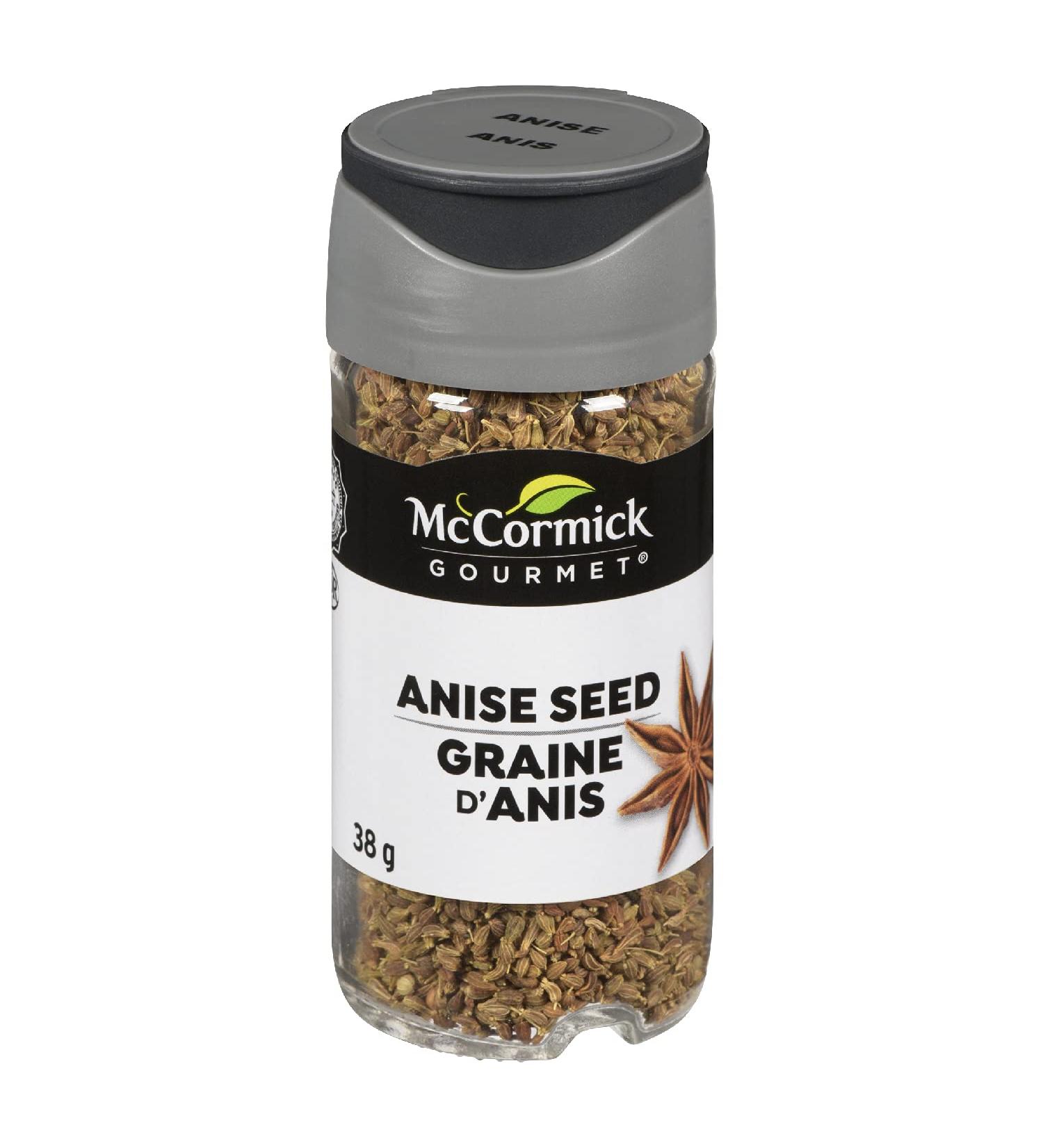 McCormick Gourmet (MCCO3) New Bottle Premium Quality Natural Herbs & Spices Anise Seed 38g - Buy Online on GoSupps.com