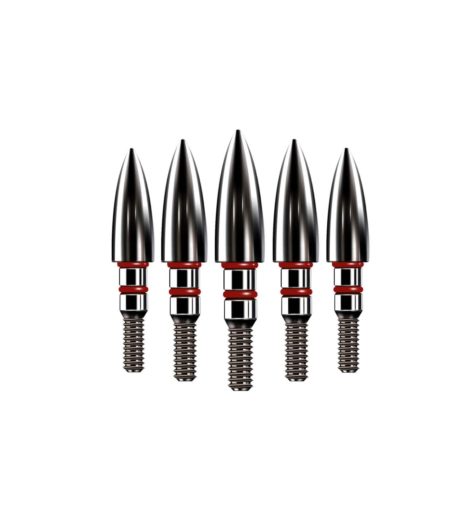 Field Point Field Tips 100/125/150/200 Grain Hunting Arrow Points - 5/16 Threaded Arrows (12 per Dozen) - Buy Online on GoSupps.com