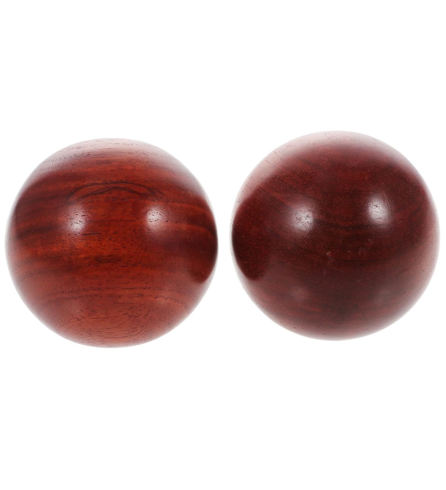 JECOMPRIS Wooden Hand Massage Balls Set | Chinese Baoding Balls for Gymnastics | Outdoor Hand Therapy & Dropshipping - Buy Online on GoSupps.com