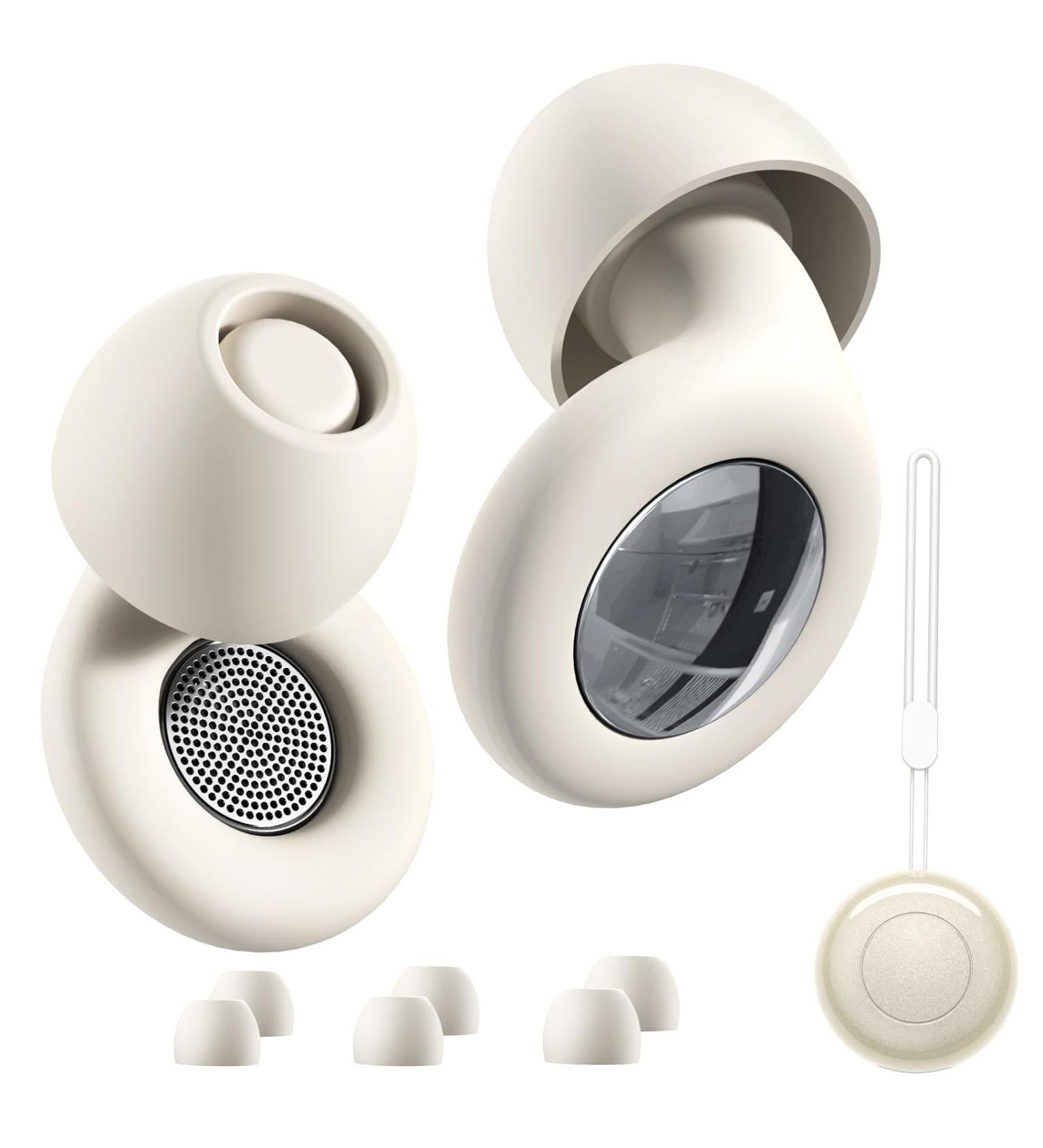 Reusable Silicone Ear Plugs for Noise Reduction - 30dB Hearing Protection for Sleep Concerts Work & Travel | Includes Storage Case & Multiple Ear Tips - Buy Online on GoSupps.com