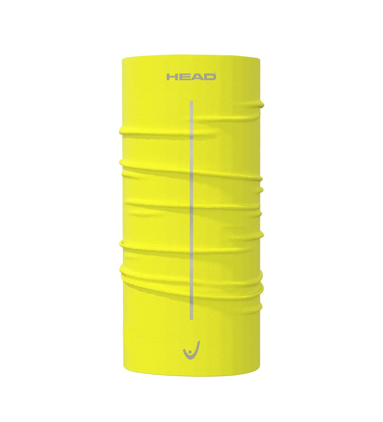 Buy Head Original Tube Reflector - Multi-functional Unisex Neck Warmer for Kids | Windproof Skiing & Cycling in Neon Yellow - Buy Online on GoSupps.com