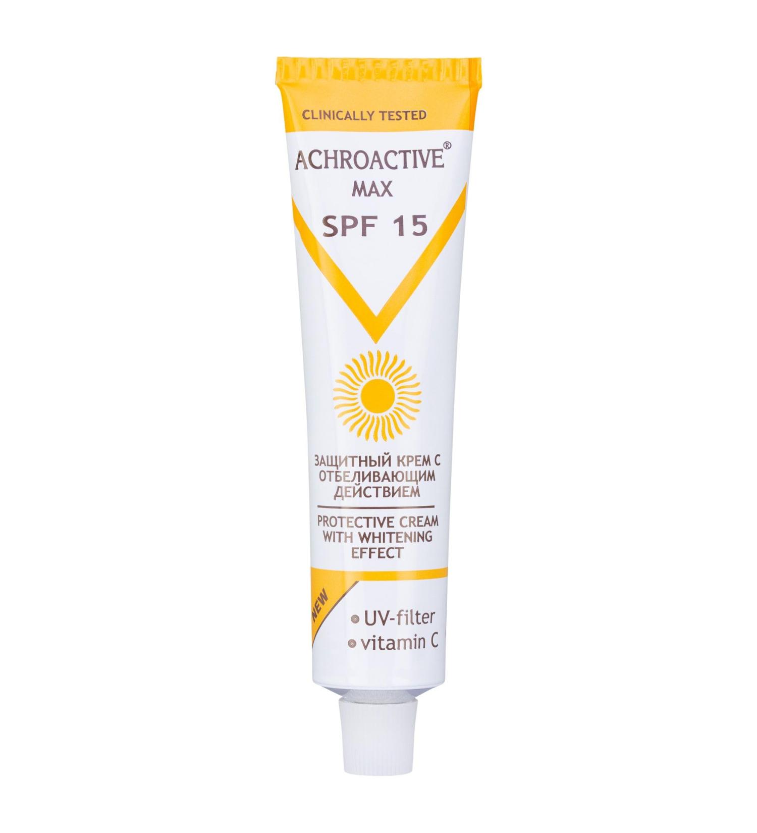 Achroactive Max Sun Protection & Depigmentation Face Cream - Whitening Effect - Buy Online on GoSupps.com