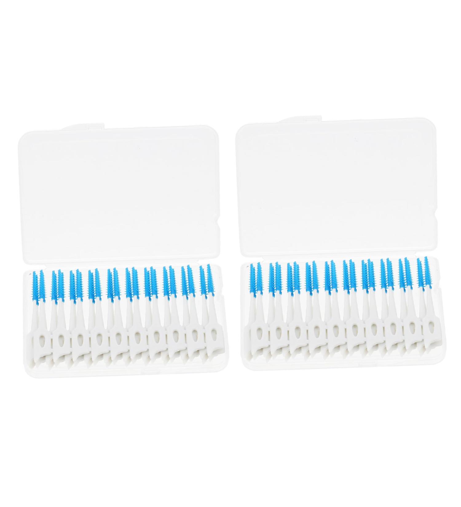 Solustre Interdental Brush & Dental Floss - 80 Pack | TPE Teeth Care for Braces & Oral Hygiene - Buy Online on GoSupps.com