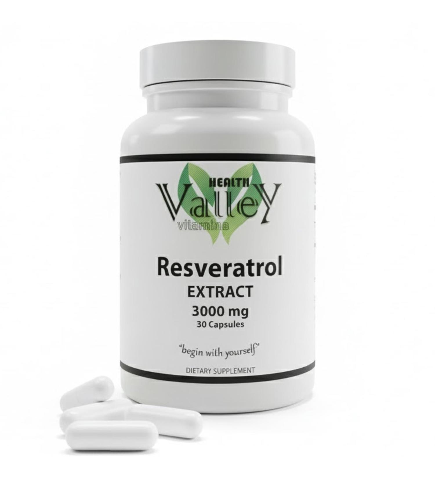 NEWCHEERS Resveratrol Extract 3000mg Anti Aging Joint Pain