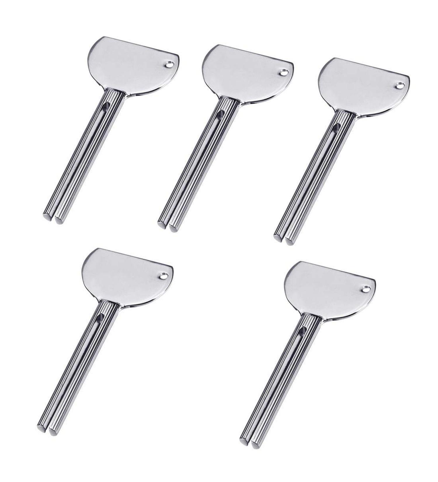 BuxiuGK 5 Pieces Metal Tube Squeezer Set - Perfect for Toothpaste Hair Gel & Hand Cream | International Shipping Available - Buy Online on GoSupps.com
