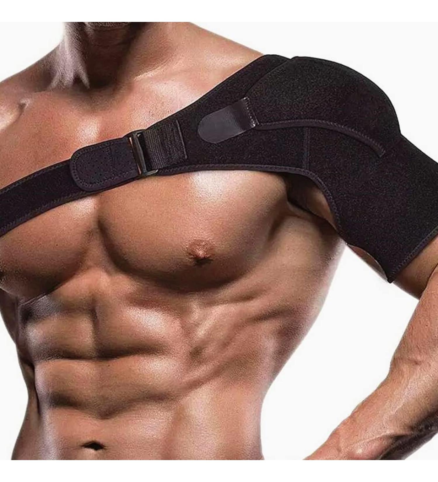 Adjustable Shoulder Support Brace - Pain Relief Compression Sleeve for Rotator Cuff & Tendinitis | International Shipping - Buy Online on GoSupps.com