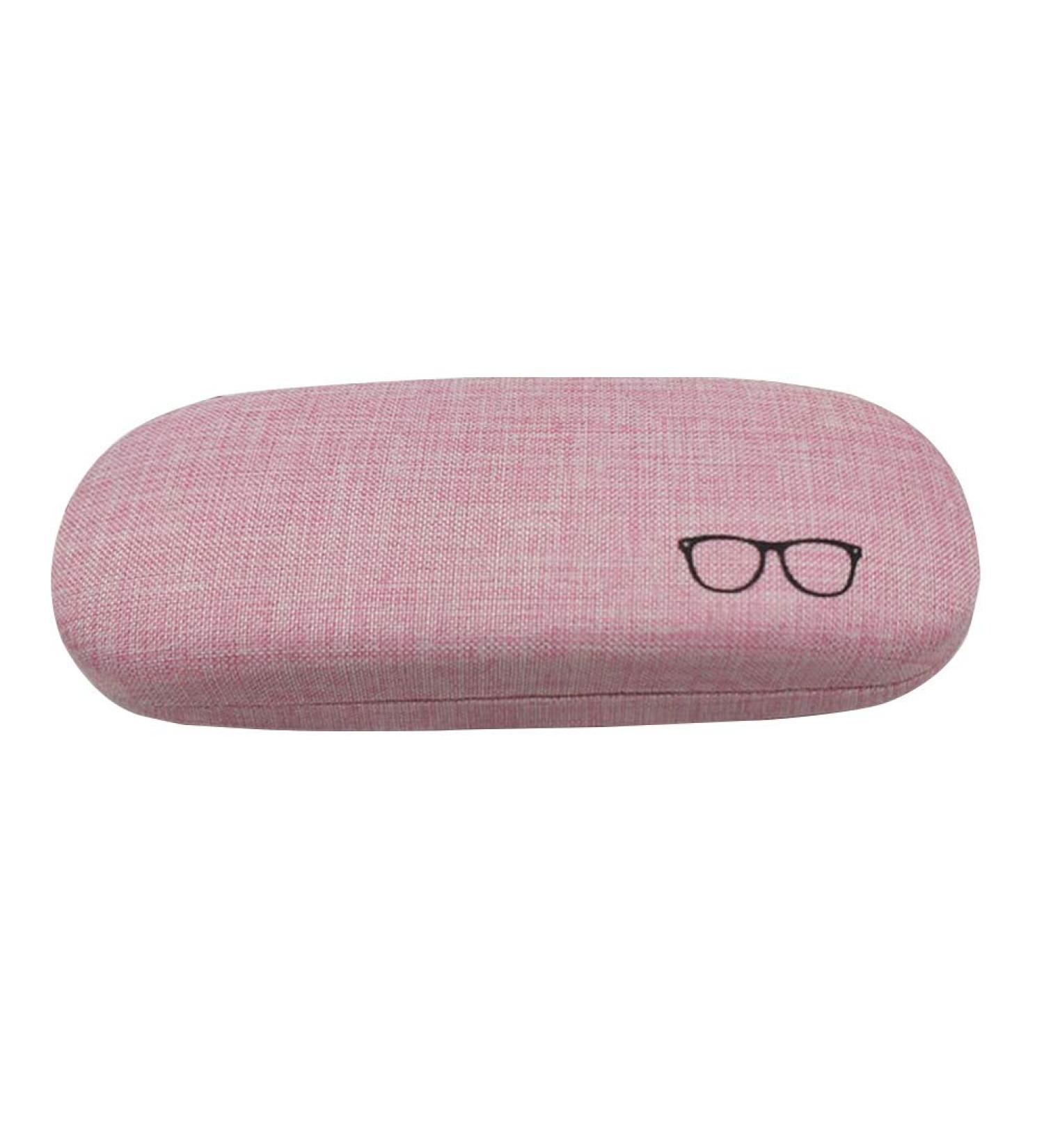 Fabric glasses hard case portable eyeglasses case box (Pink) - Buy Online on GoSupps.com